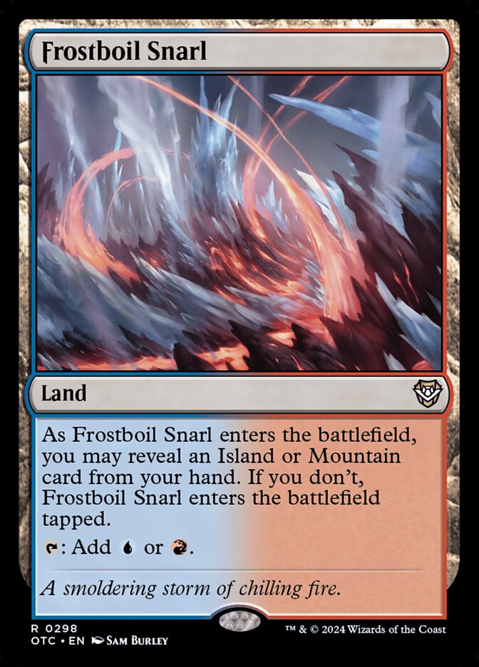Frostboil Snarl card front