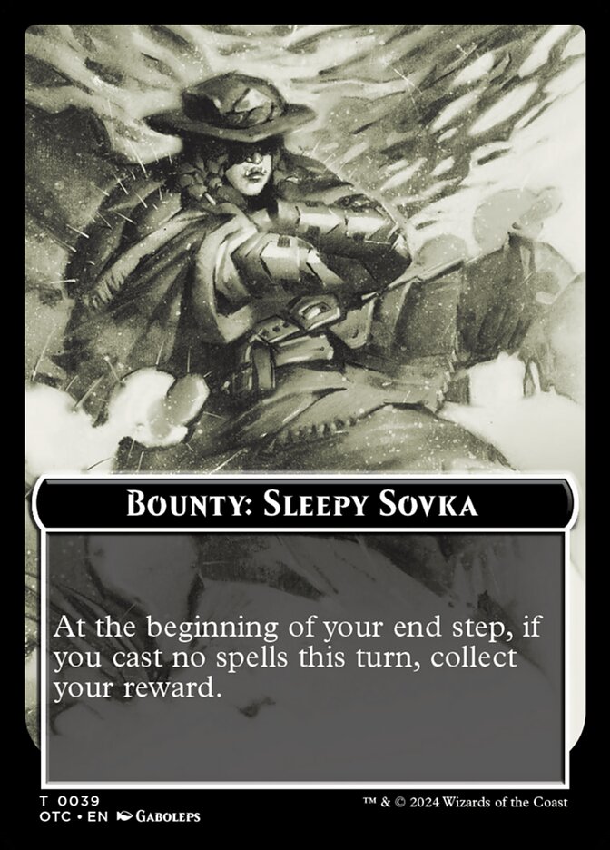 Bounty: Sleepy Sovka card front