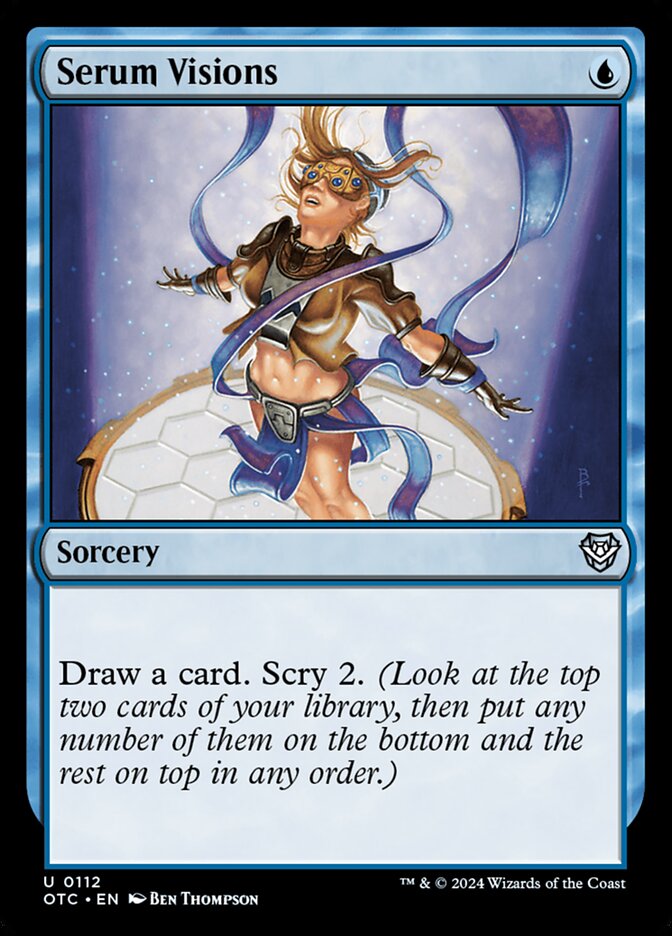 Serum Visions card front