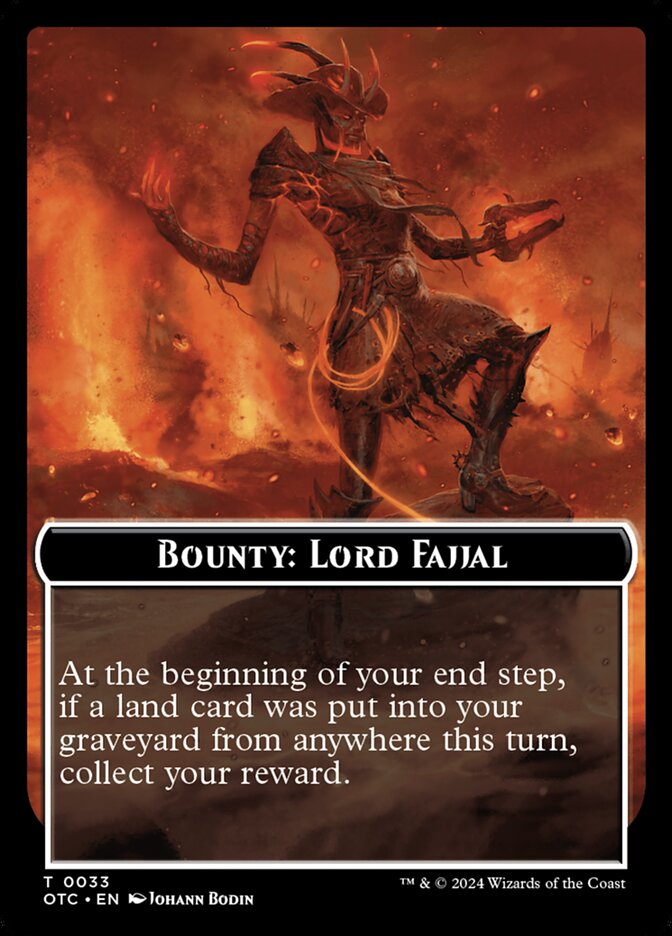 Bounty: Lord Fajjal card front