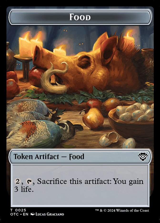 Food card front