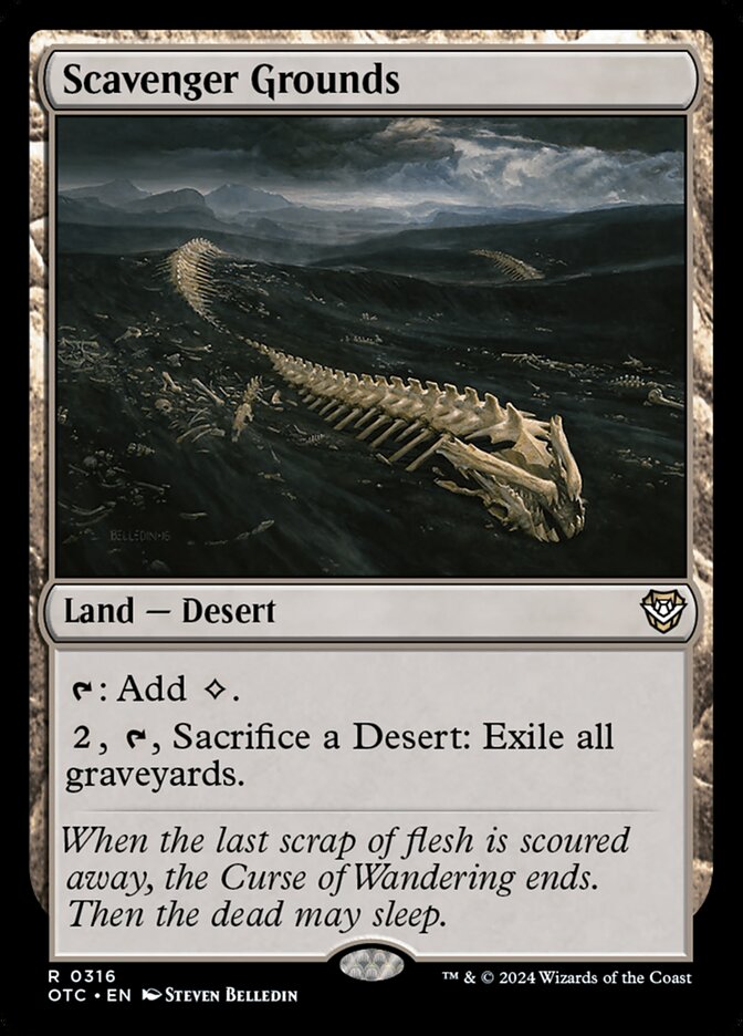 Scavenger Grounds card front