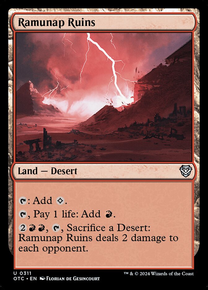 Ramunap Ruins card front