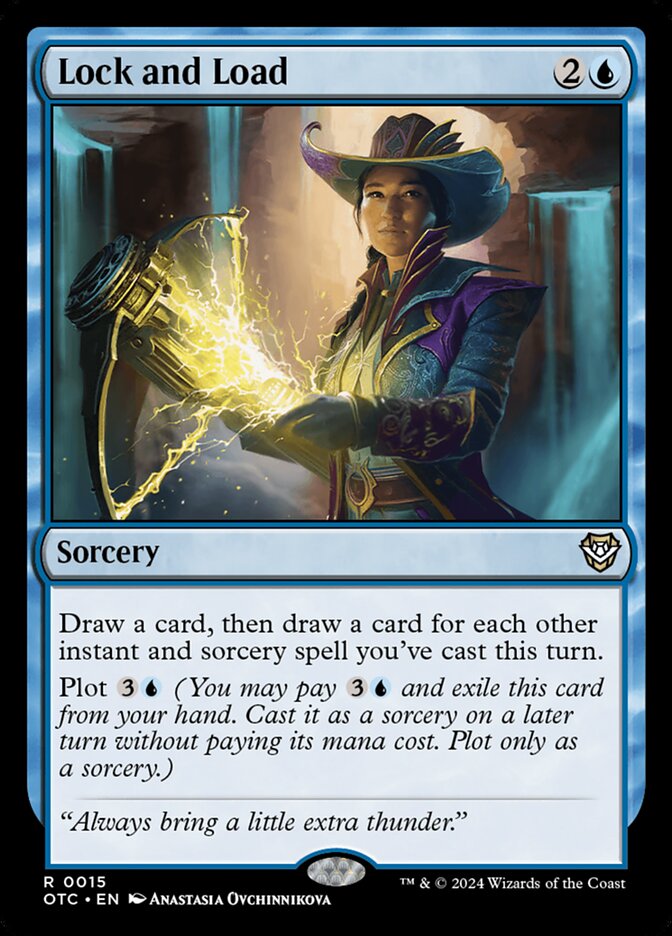 Lock and Load card front