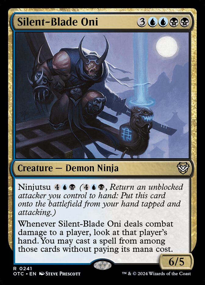 Silent-Blade Oni card front