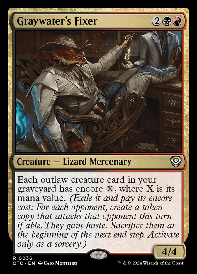 Graywater's Fixer card front