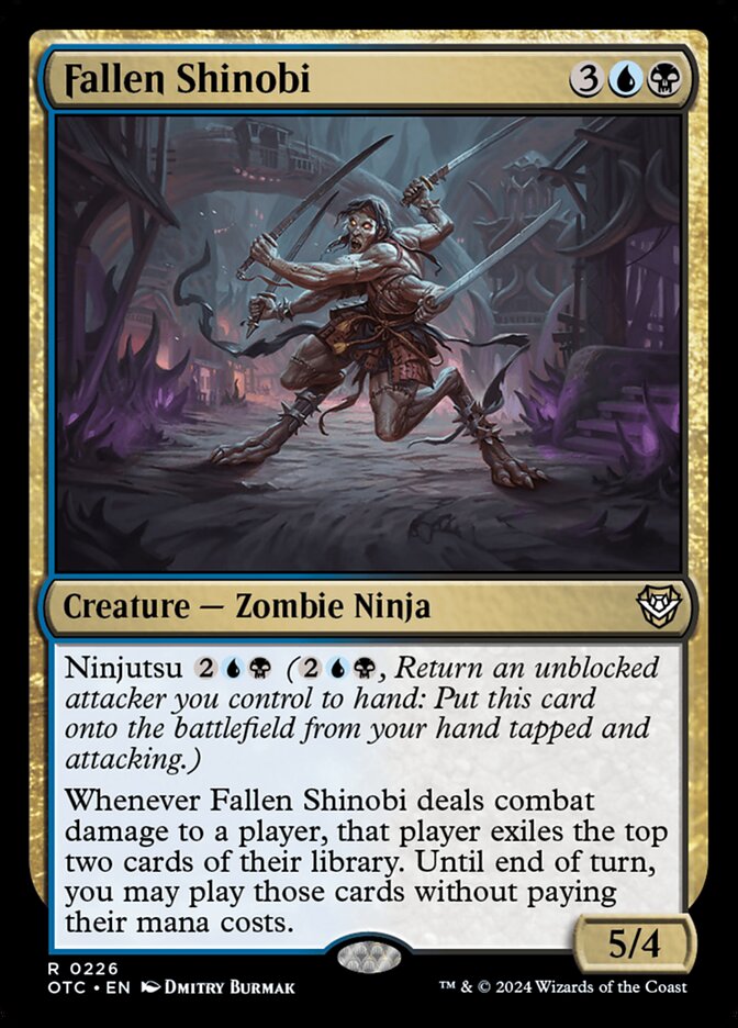 Fallen Shinobi card front