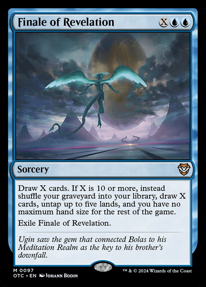 Finale of Revelation card front