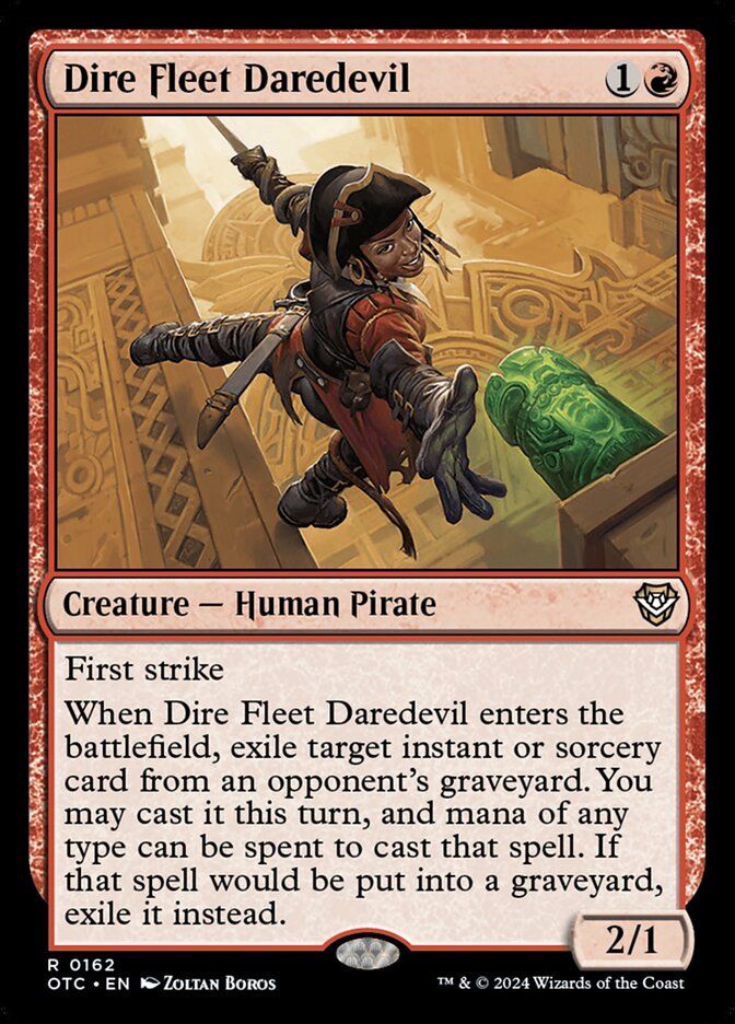Dire Fleet Daredevil card front