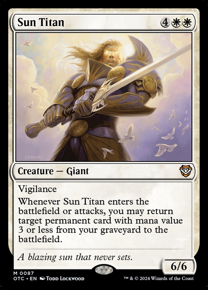 Sun Titan card front