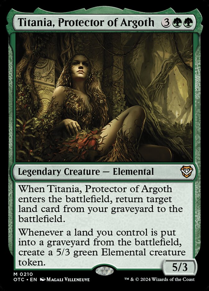 Titania, Protector of Argoth card front