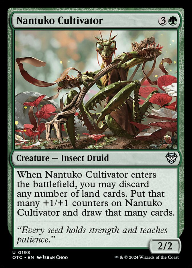 Nantuko Cultivator card front