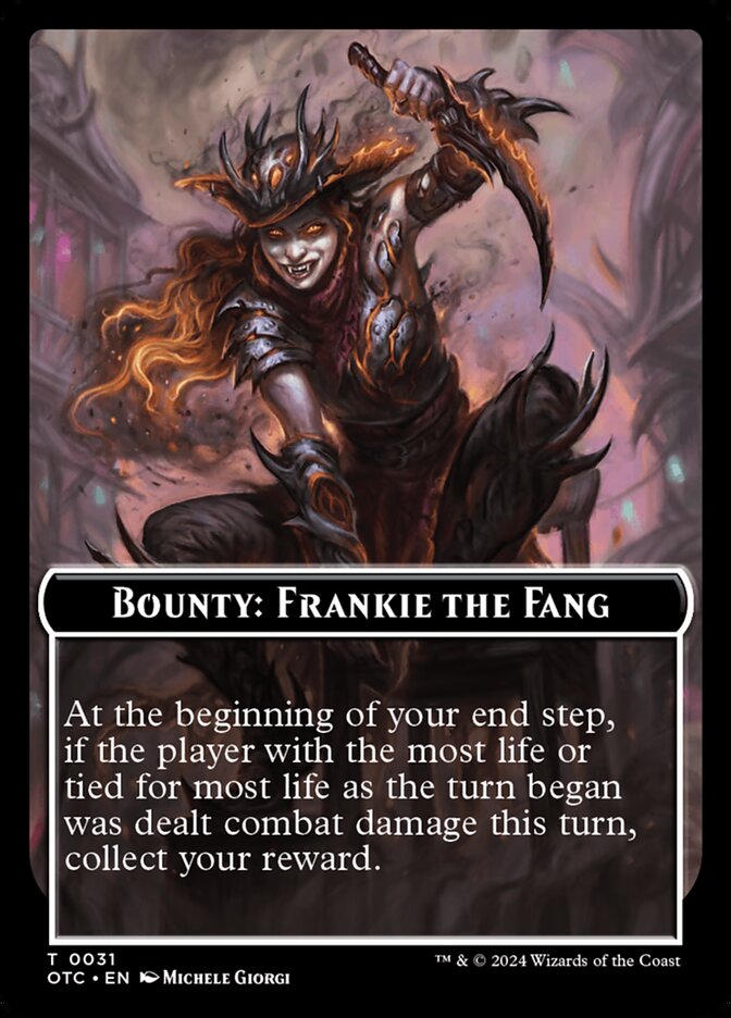 Bounty: Frankie The Fang card front