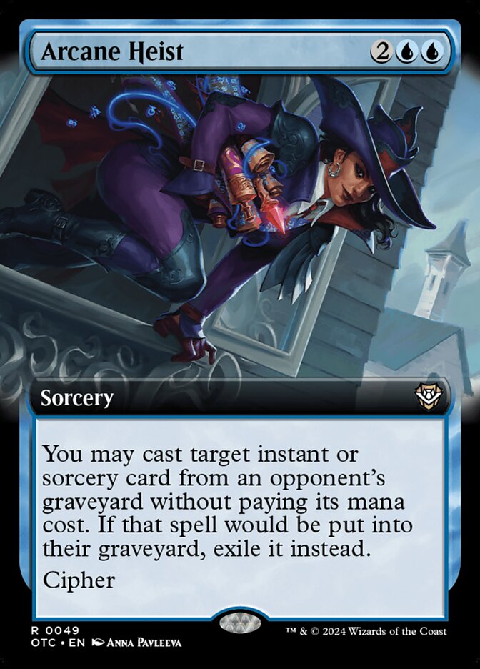 Arcane Heist card front