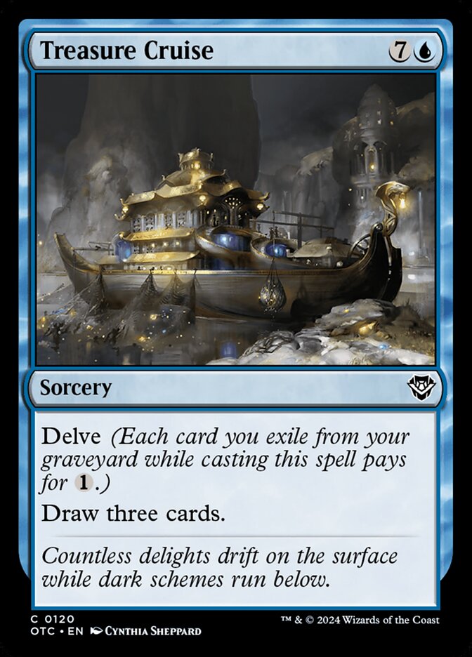 Treasure Cruise card front