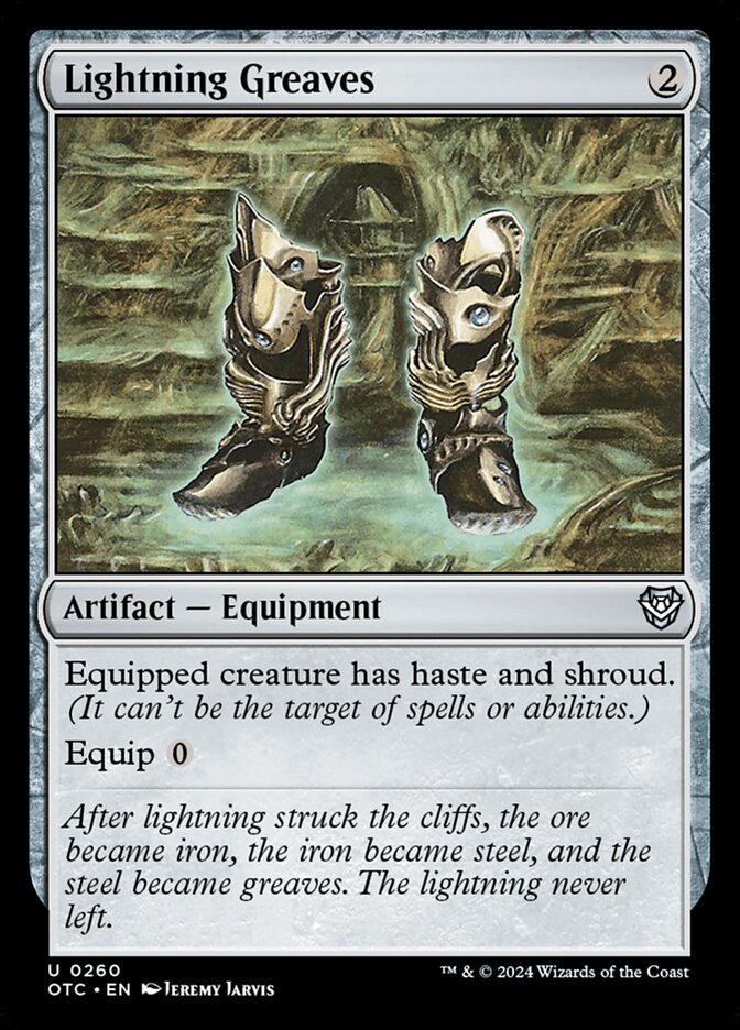 Lightning Greaves card front