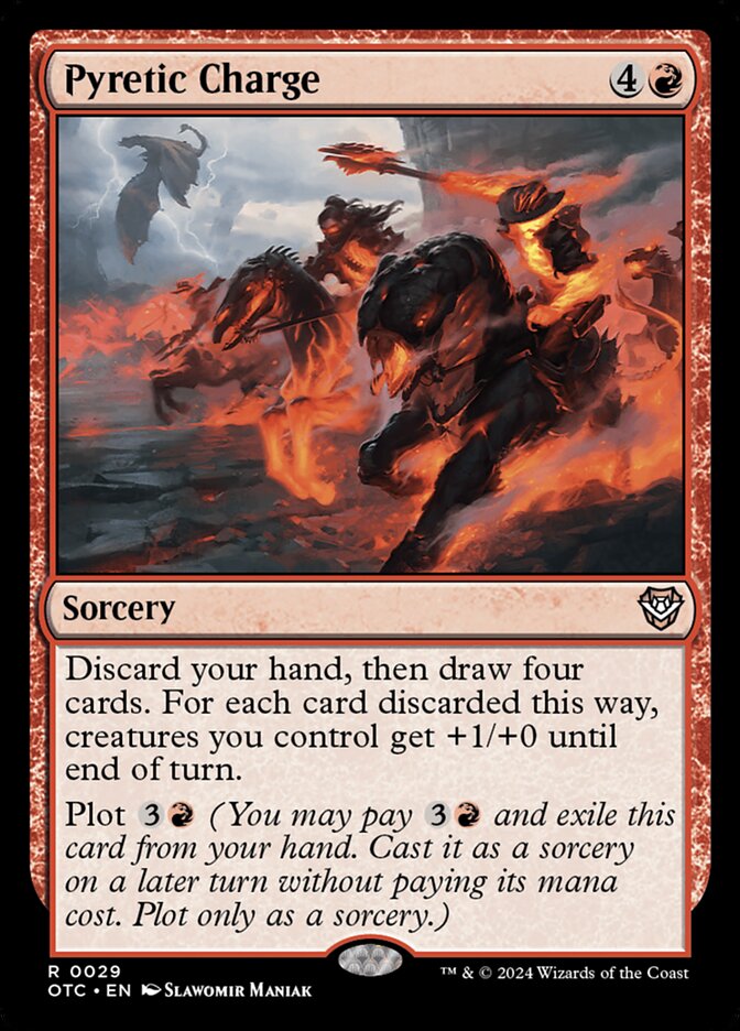 Pyretic Charge card front