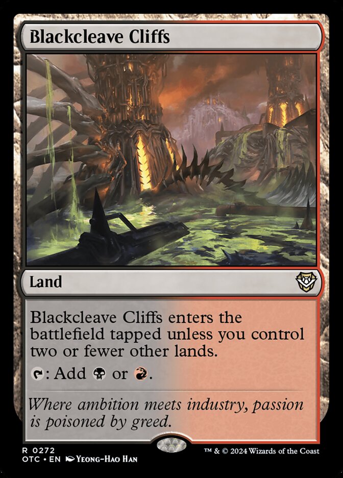 Blackcleave Cliffs card front