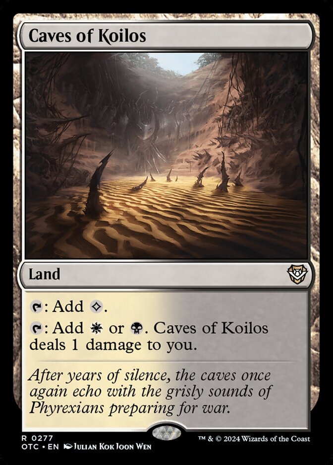 Caves of Koilos card front