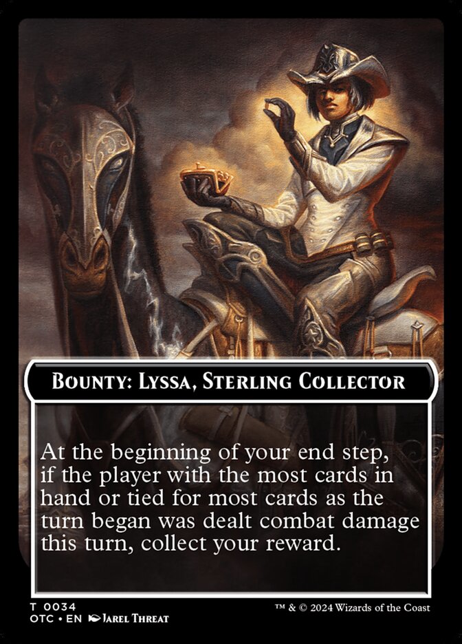 Bounty: Lyssa, Sterling Collector card front
