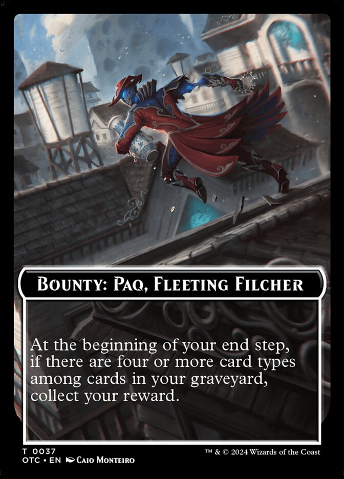 Bounty: Paq, Fleeting Filcher card front