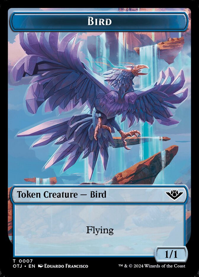 Bird card front