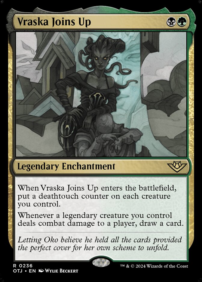 Vraska Joins Up card front