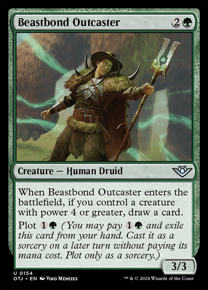 Beastbond Outcaster card front