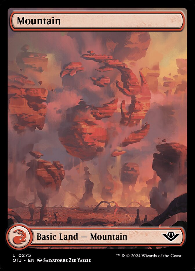 Mountain card front