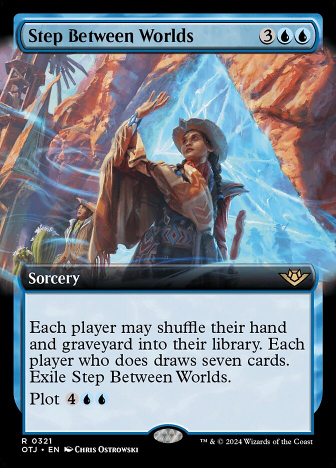 Step Between Worlds card front