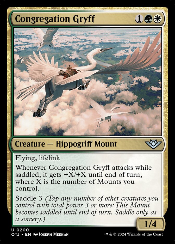 Congregation Gryff card front