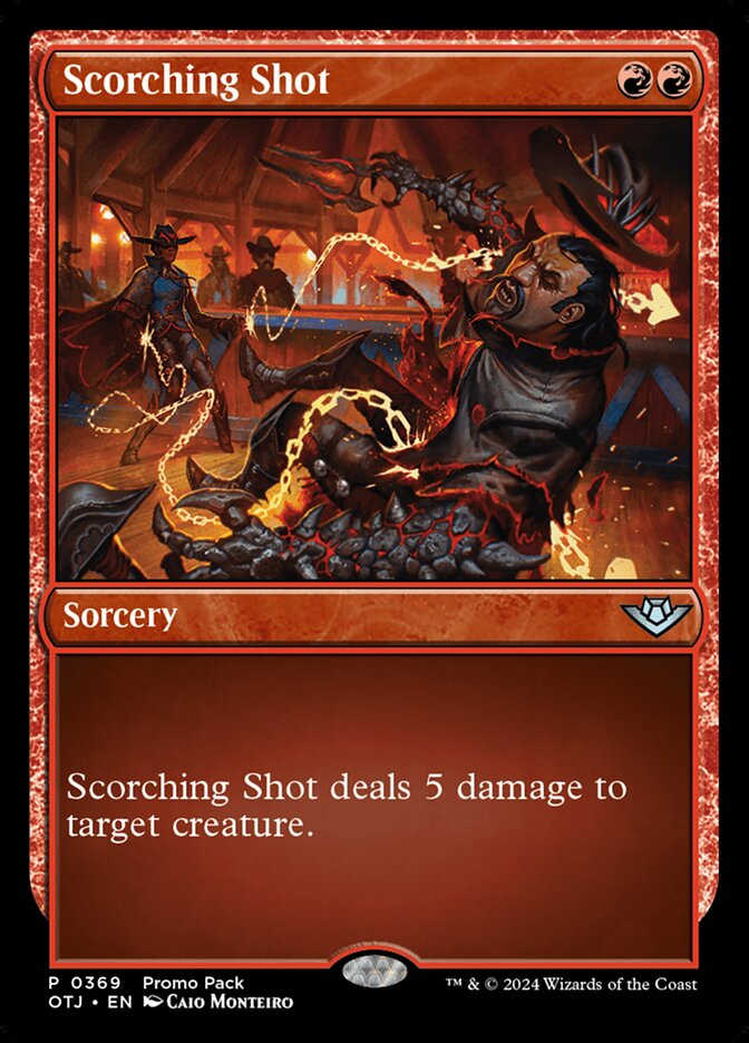 Scorching Shot card front