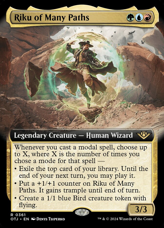 Riku of Many Paths card front