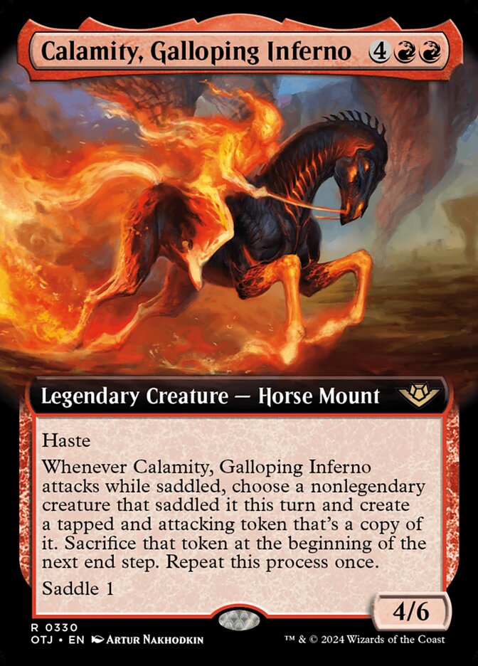 Calamity, Galloping Inferno card front