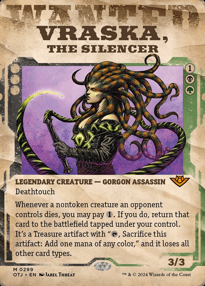 Vraska, the Silencer card front