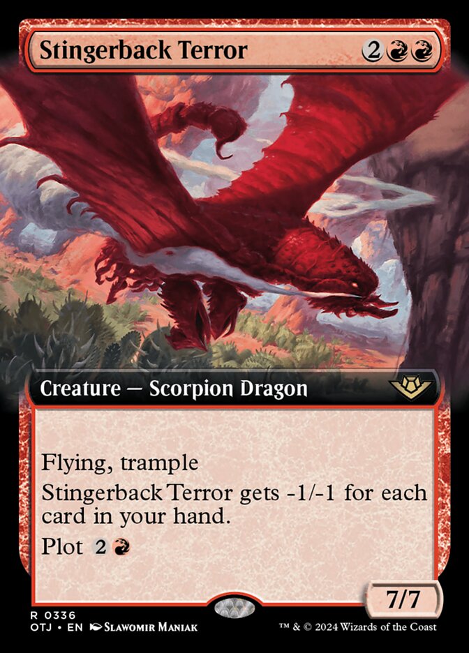 Stingerback Terror card front