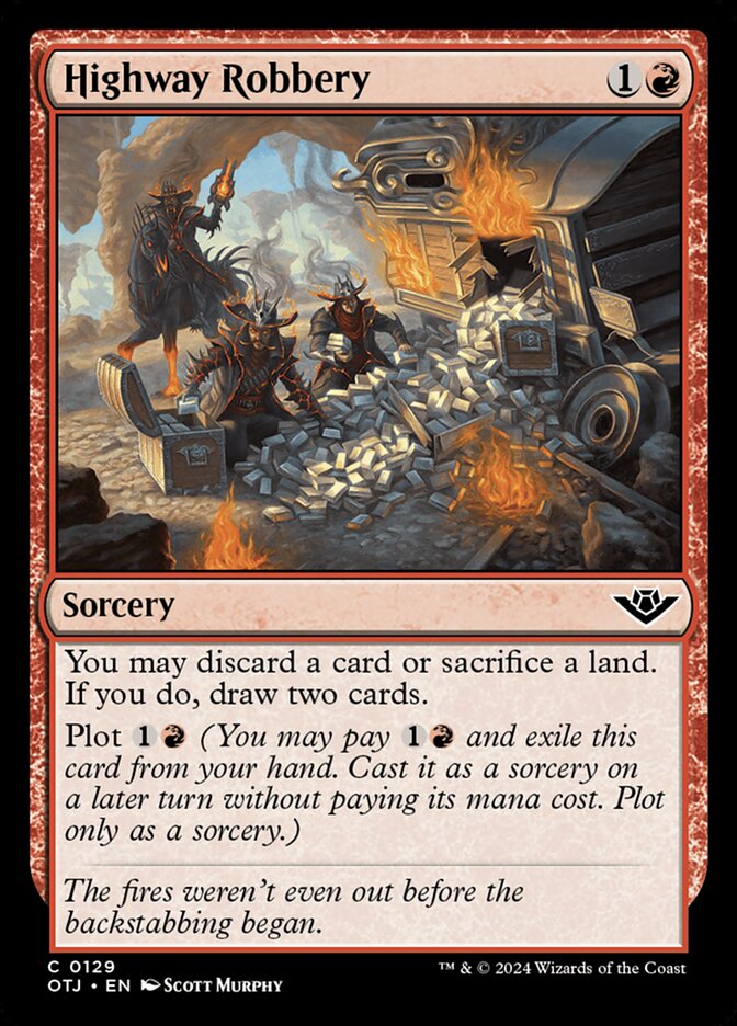 Highway Robbery card front