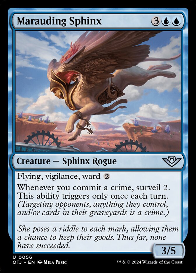 Marauding Sphinx card front