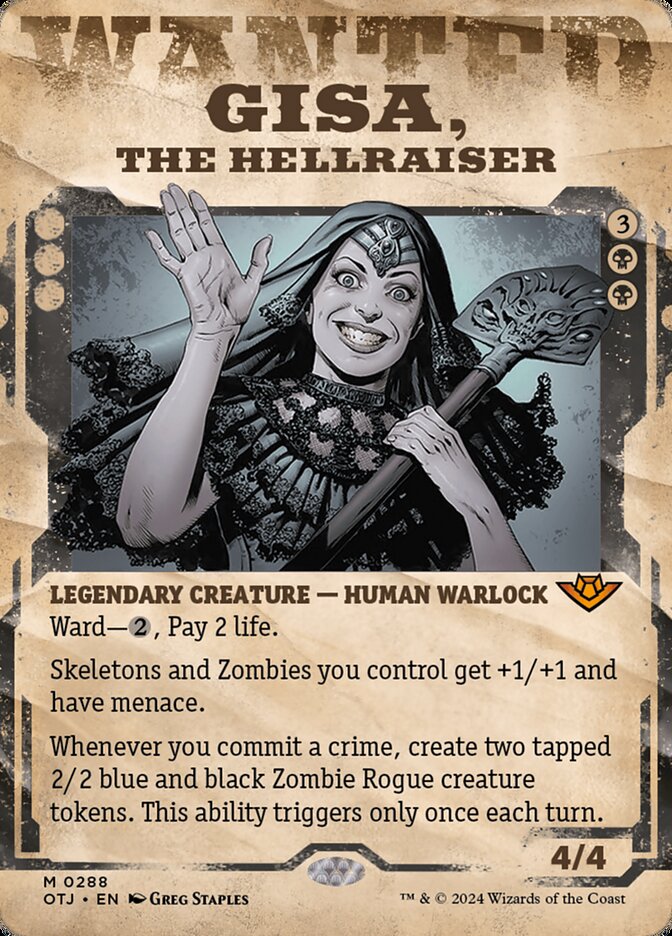 Gisa, the Hellraiser card front