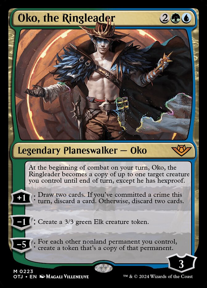 Oko, the Ringleader card front