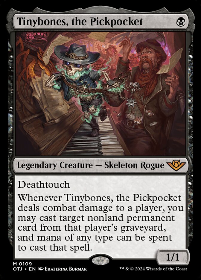 Tinybones, the Pickpocket card front