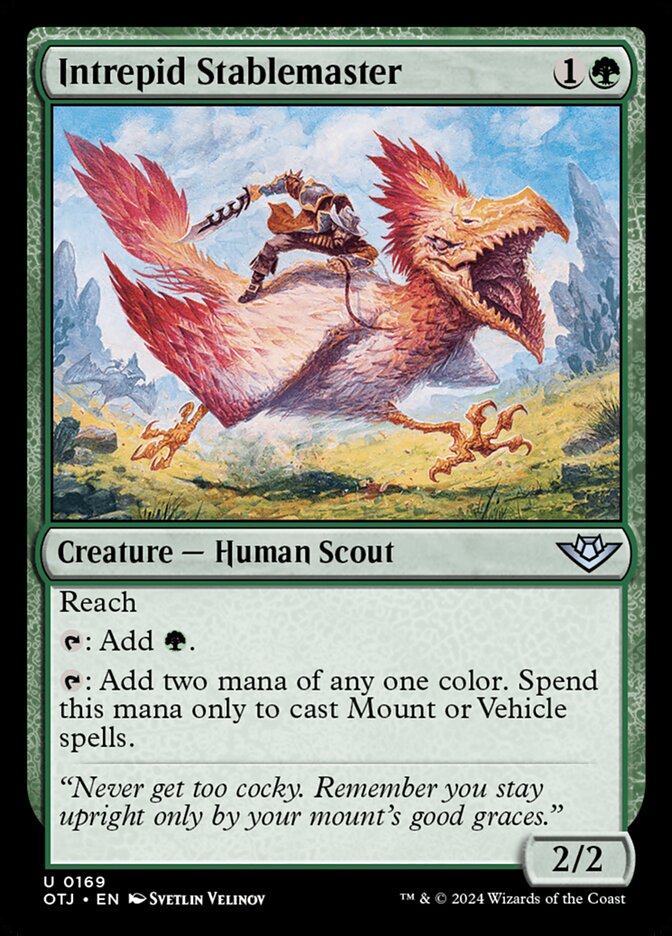 Intrepid Stablemaster card front