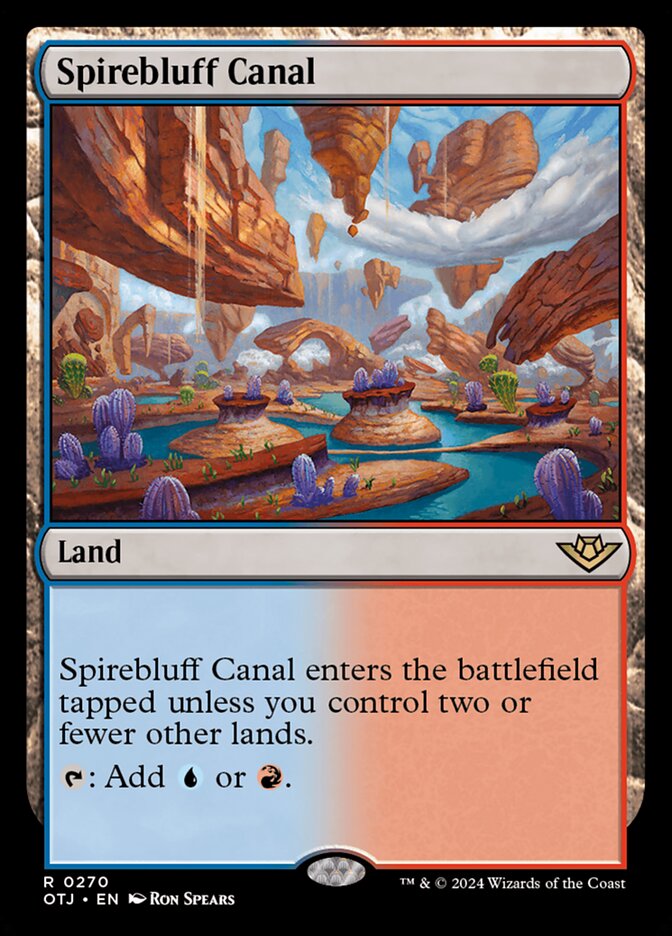 Spirebluff Canal card front