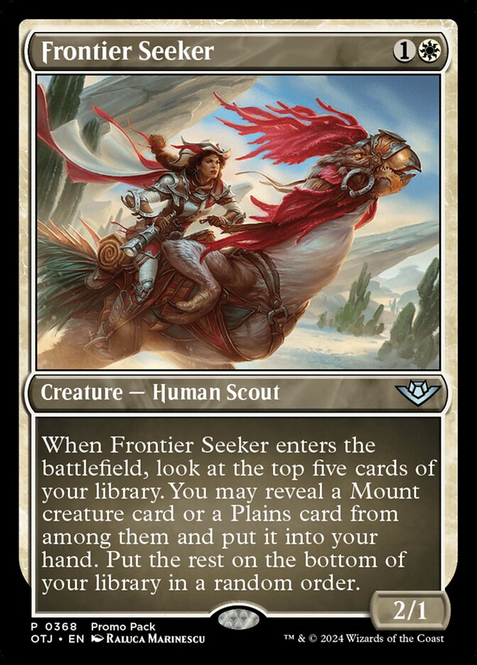 Frontier Seeker card front