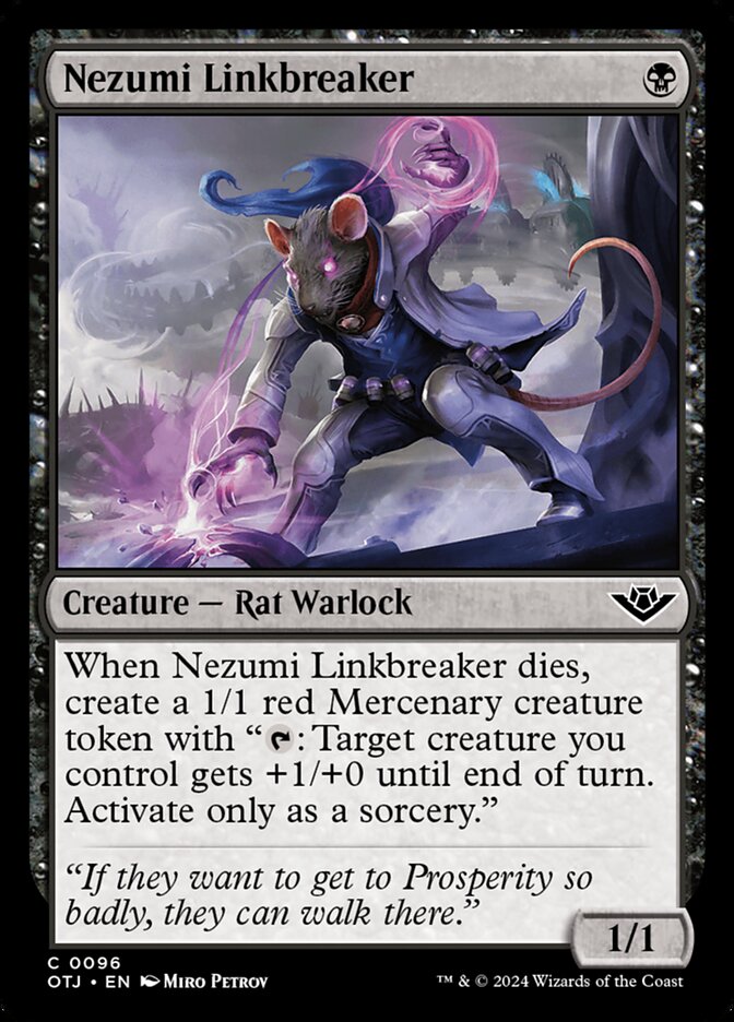 Nezumi Linkbreaker card front