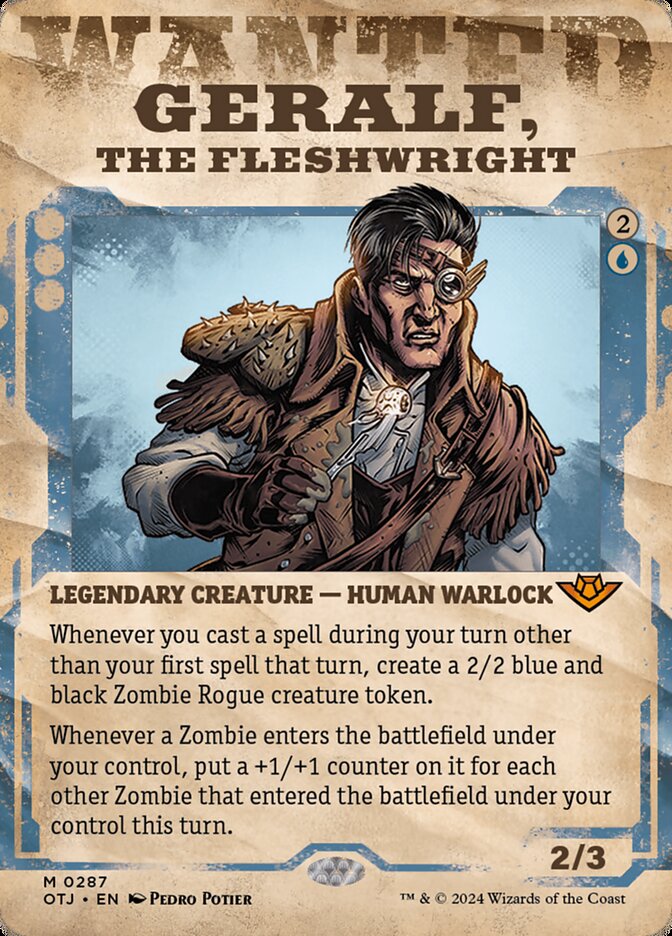 Geralf, the Fleshwright card front