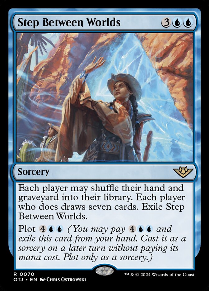 Step Between Worlds card front