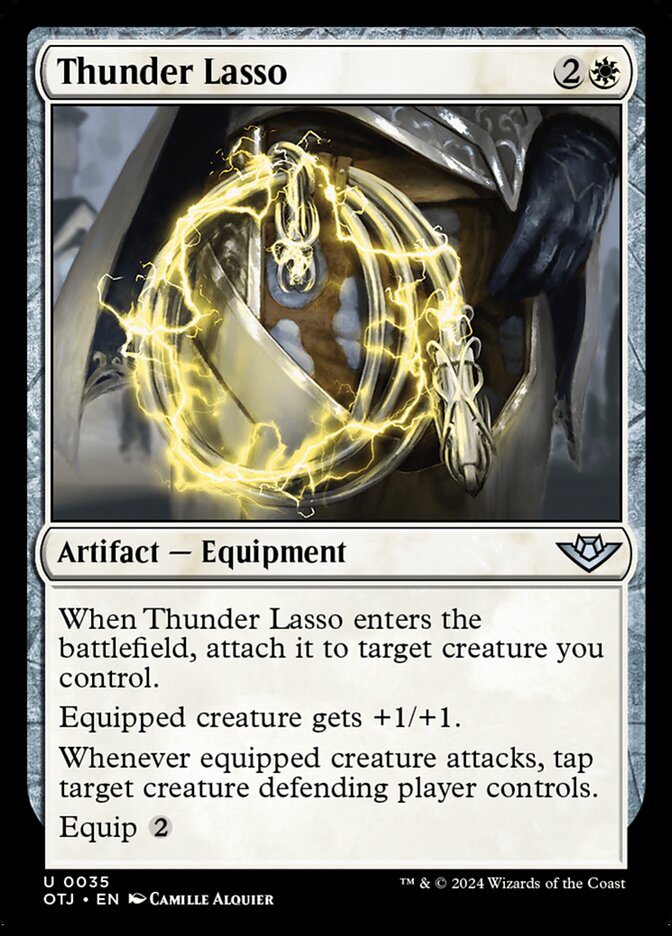 Thunder Lasso card front