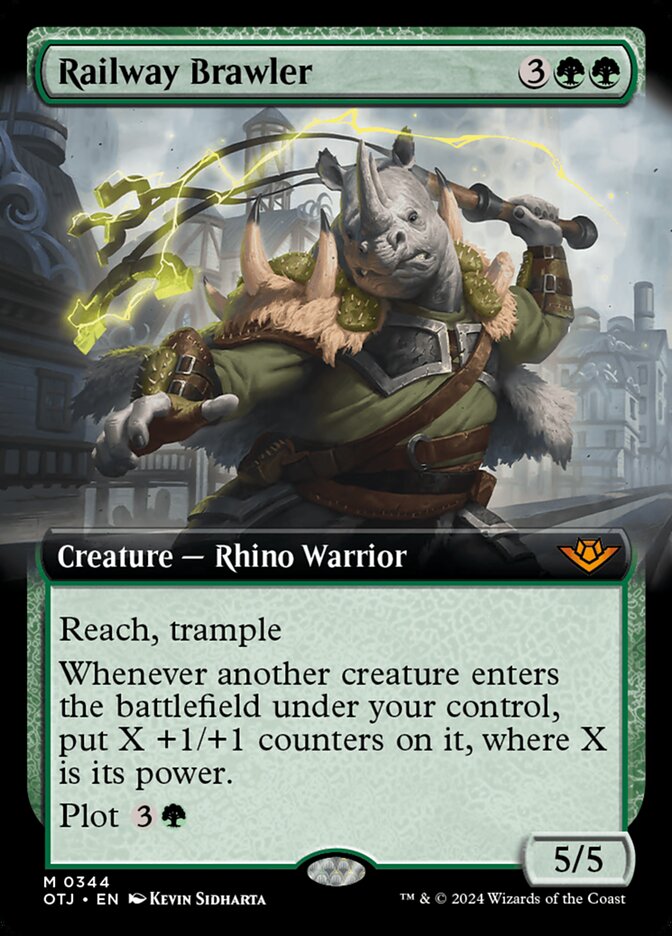 Railway Brawler card front