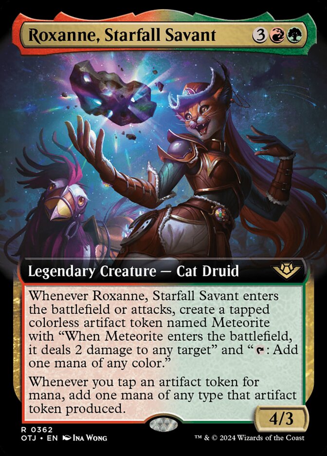 Roxanne, Starfall Savant card front
